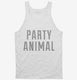 Party Animal white Tank