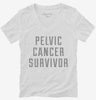 Pelvic Cancer Survivor Womens Vneck Shirt 666x695.jpg?v=1700471900