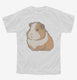 Pet Guinea Pig Graphic white Youth Tee