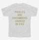 Pickles Are Cucumbers Soaked In Evil  Youth Tee