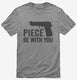 Piece Be With You Funny CCW Concealed Carry  Mens