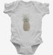 Pineapple white Infant Bodysuit