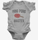 Ping Pong Master  Infant Bodysuit