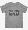 Ping Pong Ninja Player Funny Table Tennis Toddler