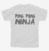 Ping Pong Ninja Player Funny Table Tennis Youth