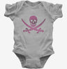 Pink Pirate Skull And Crossbones Baby Bodysuit 060b4897-edb5-49f7-ae7d-1853f24ac9d6 666x695.jpg?v=1700596593