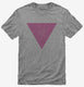 Pink Triangle grey Mens