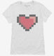 Pixel Heart 8 Bit Love  Womens