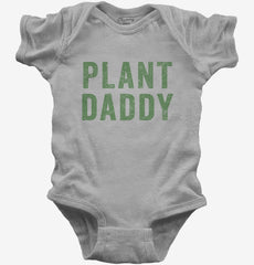Plant Daddy Vegan Vegetarian Dad Baby Bodysuit