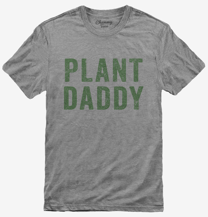 Plant Daddy Vegan Vegetarian Dad T-Shirt