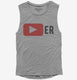 Player grey Womens Muscle Tank