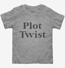 Plot Twist Pregnancy Announcement Toddler Shirt
