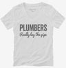 Plumbers Lay The Pipe Womens Vneck Shirt 666x695.jpg?v=1700400895