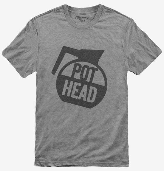 Pot Head Funny Coffee T-Shirt