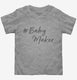 Pregnancy Announcement Baby Maker  Toddler Tee