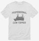 Professional Cow Tipper white Mens