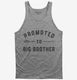 Promoted to Big Brother New Baby Announcement  Tank