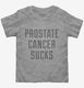 Prostate Cancer Sucks  Toddler Tee