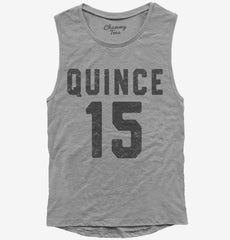 Quince Cumpleanos Womens Muscle Tank