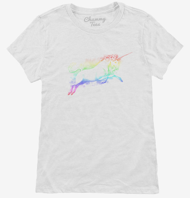 Rainbow Colored Unicorn T-Shirt
