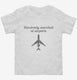 Randomly Searched At Airports white Toddler Tee