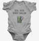 Real Irish Women Swallow grey Infant Bodysuit