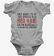 Red Hair Unicorn  Infant Bodysuit