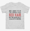 Red Hair Unicorn Toddler Shirt 666x695.jpg?v=1700513749