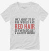 Red Hair Unicorn Womens Vneck Shirt 666x695.jpg?v=1700513749
