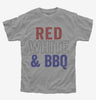 Red White And Bbq Kids