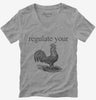 Regulate Your Rooster Womens Vneck