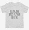 Relax The Bass Player Is Here Toddler Shirt 666x695.jpg?v=1700510885
