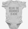 Relax The Drummer Is Here Infant Bodysuit 666x695.jpg?v=1700487488