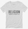 Religion Together We Can Find A Cure Womens Vneck Shirt 666x695.jpg?v=1700536572