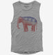 Republican Elephant Gop Political  Womens Muscle Tank