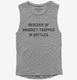 Rescuer Of Whisky Trapped In Bottles  Womens Muscle Tank