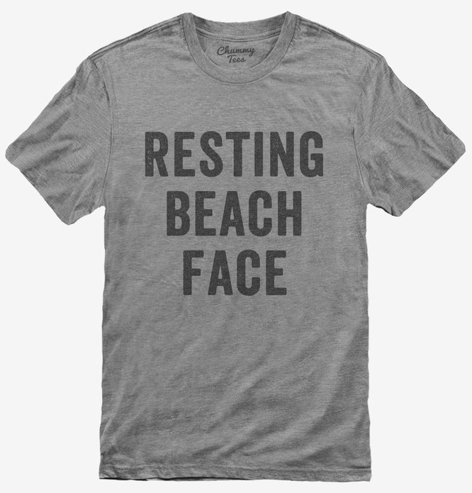 Resting Beach Face T-Shirt