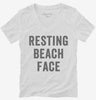 Resting Beach Face Womens Vneck Shirt 666x695.jpg?v=1700401175