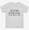 Resting Bitch Face Is My Happy Face Toddler Shirt 9b0df0c4-65bc-405a-bf5f-a32d707251cf 666x695.jpg?v=1700594920