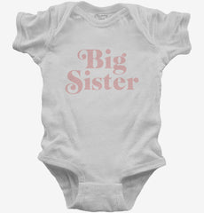 Retro Big Sister Baby Bodysuit
