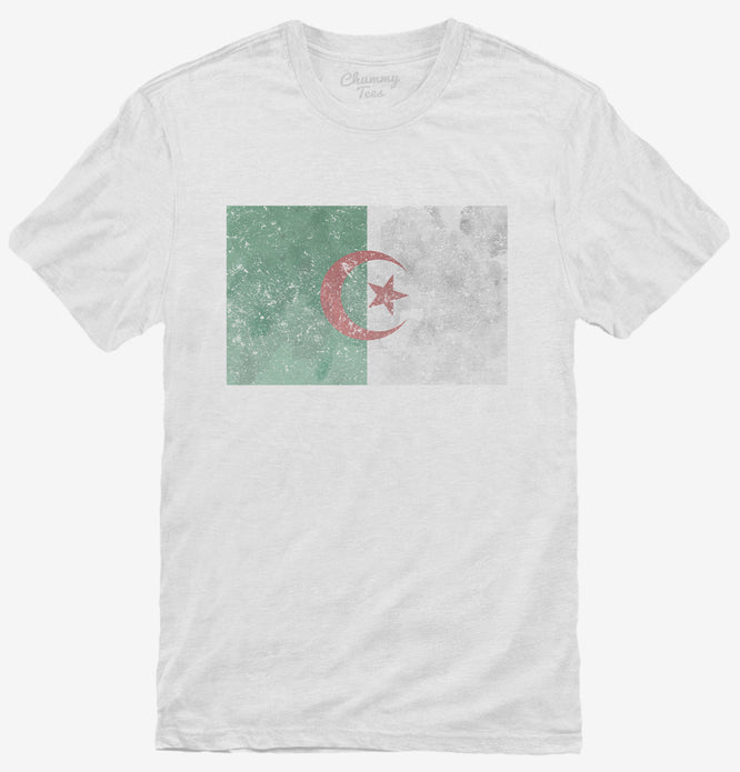 Retro Vintage Algeria Flag T-Shirt