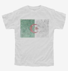 Retro Vintage Algeria Flag Youth Shirt