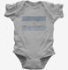 Retro Vintage Argentina Flag grey Infant Bodysuit