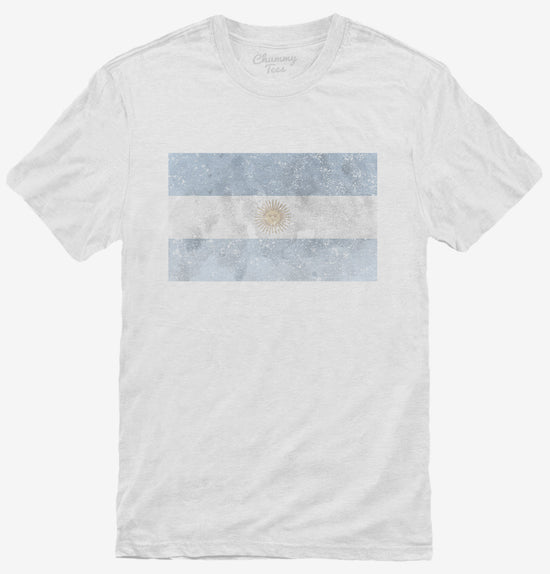 Retro Vintage Argentina Flag T-Shirt