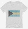Retro Vintage Bahamas Flag Womens Vneck Shirt 666x695.jpg?v=1700535767