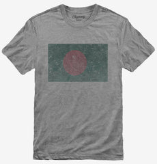 Retro Vintage Bangladesh Flag T-Shirt