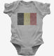 Retro Vintage Belgium Flag  Infant Bodysuit