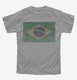 Retro Vintage Brazil Flag  Youth Tee