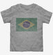Retro Vintage Brazil Flag  Toddler Tee