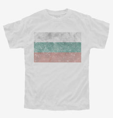 Retro Vintage Bulgaria Flag Youth Shirt